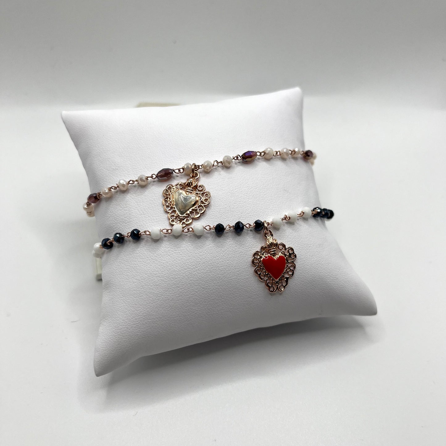 BR PERLINE E CIONDOLO CUORE