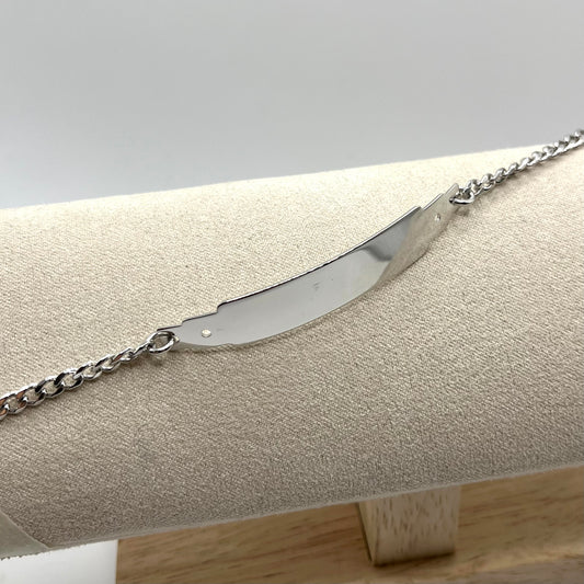 BRU TARGHETTA 6X1 CM GR 3MM