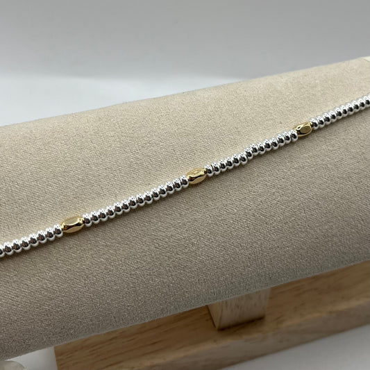 BR ROND E 3 PEPITE LISCE ORO