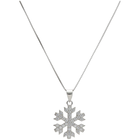 CL CIONDOLO FIOCCO DI NEVE