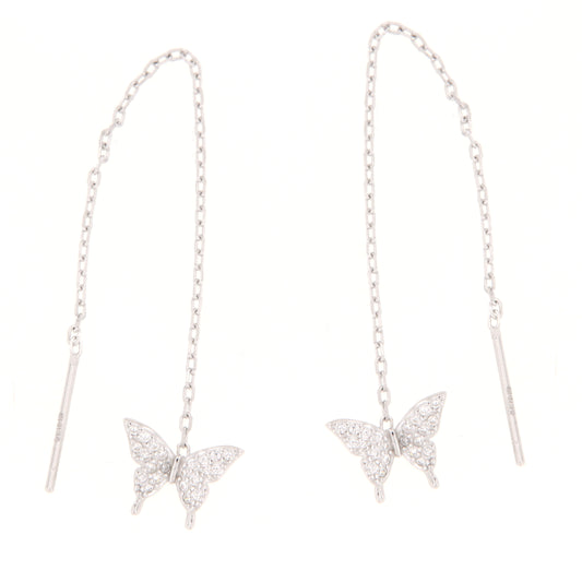 SALISCENDI FARFALLA ZIRCONI