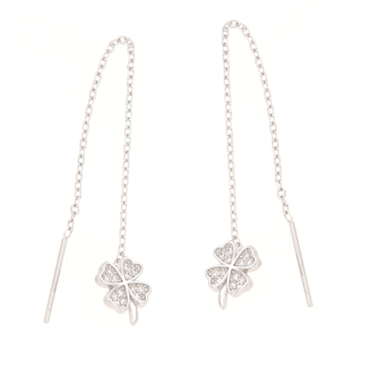 SALISCENDI QUADRIFOGLIO ZIRCONI