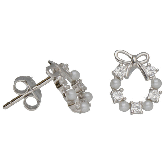 OR GHIRLANDA PERLE E ZIRC