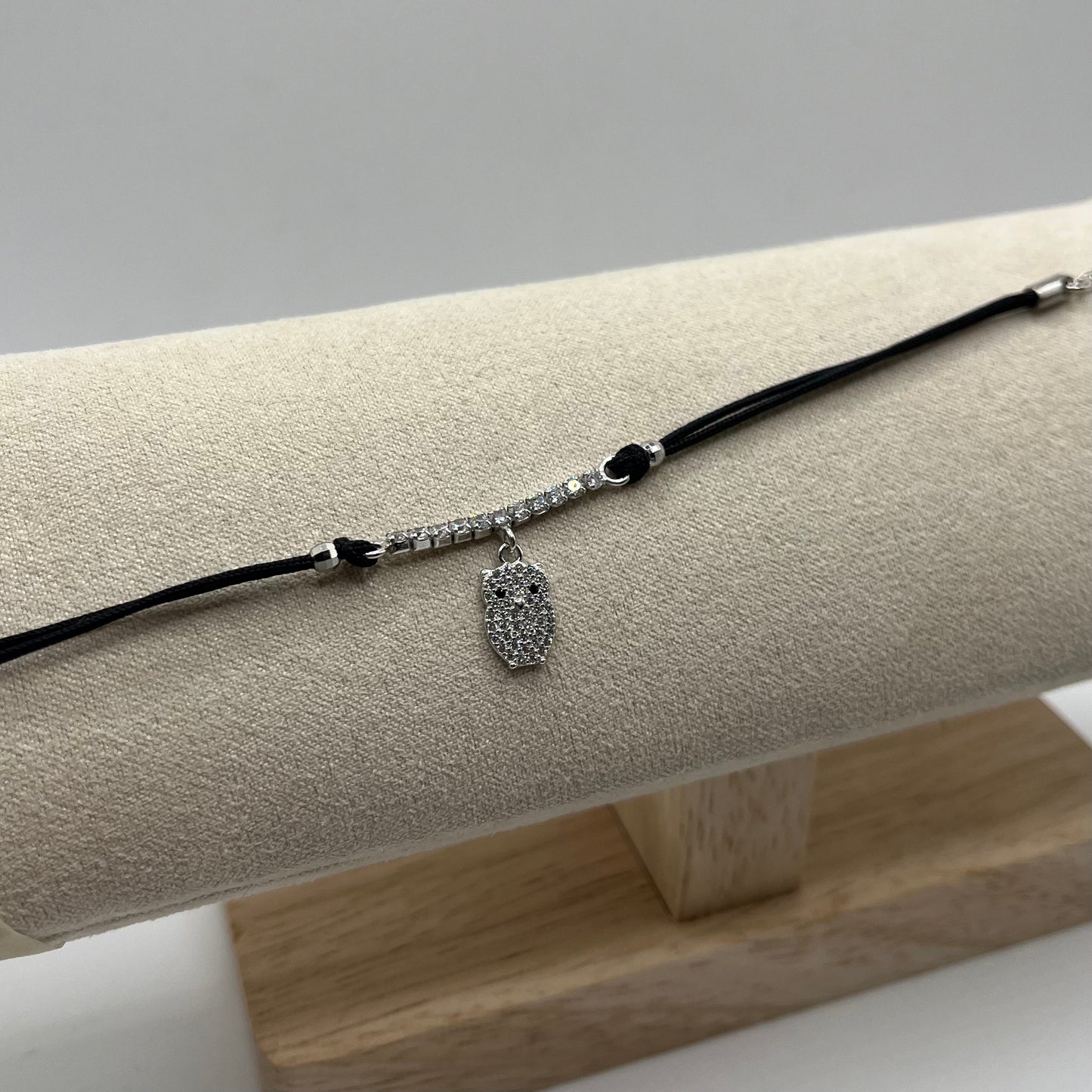 BR CORDINO ZIRC + CHARM GUFO ZIRC