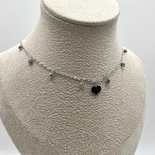 CL CON PERLINE E CUORE