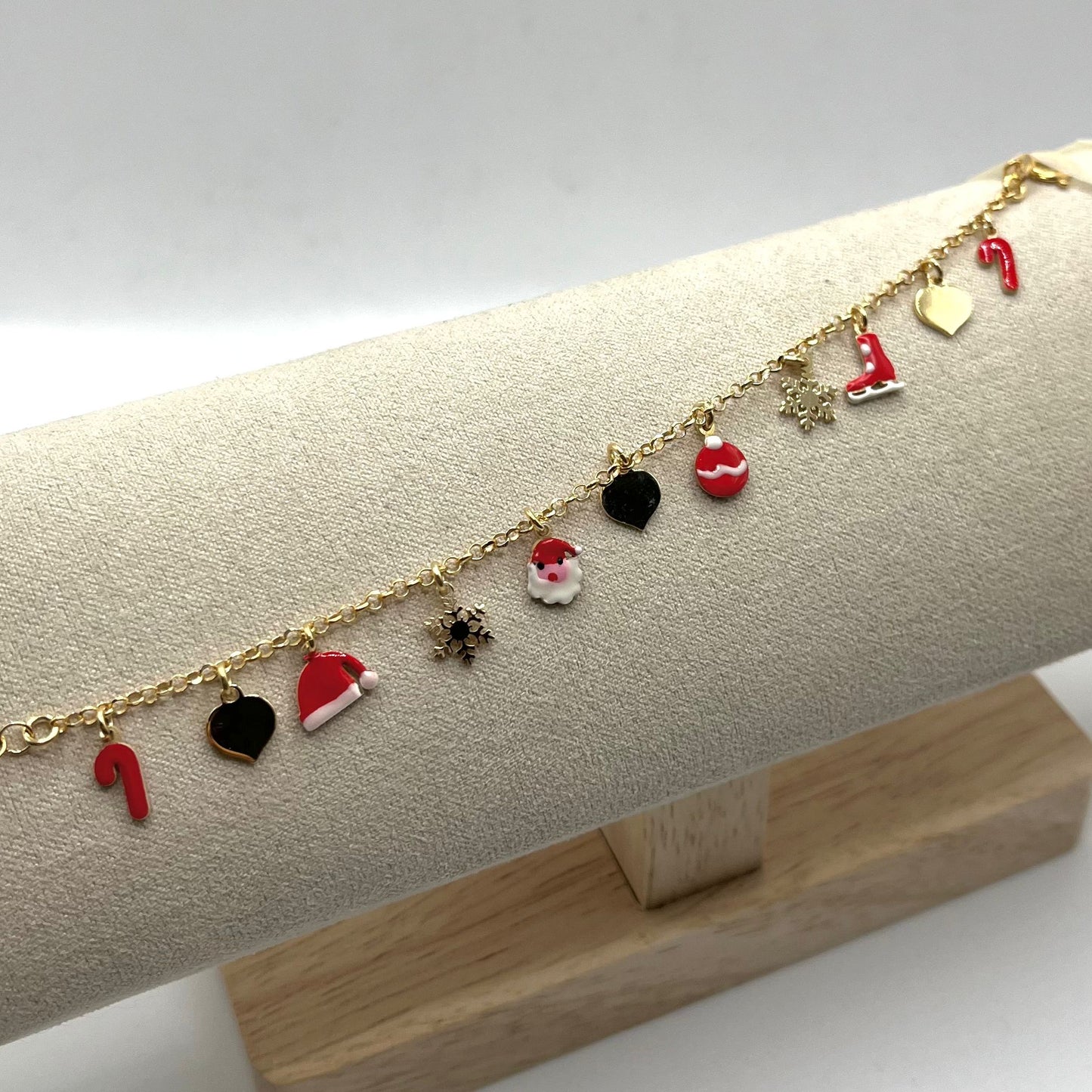 BR CHARM NATALIZI E LISCI CUORE E FIOCCO