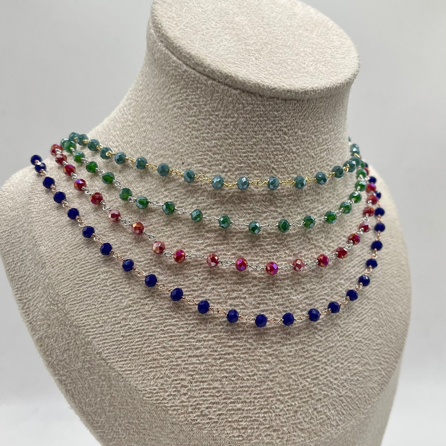 CL ROSARIO PALLINE COLORATE