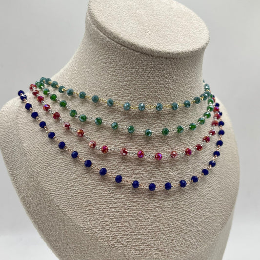 CL ROSARIO PALLINE COLORATE