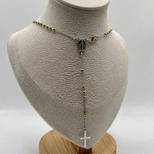 RS CROCE E MADONNA PALLINE 3 COLORI DIAM 3 MM