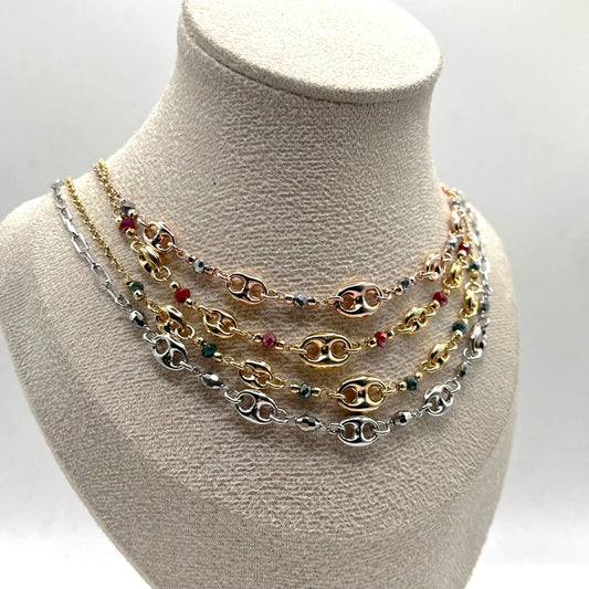 CL CON PALLINE E MAGLIA MARINA