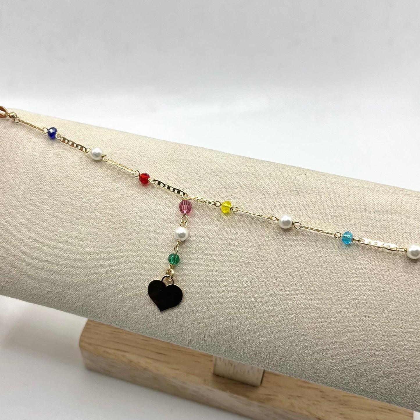 BR PERLINE E CUORE PEND