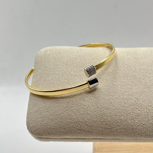 BR RIGIDO BICOLORE CON ZIRC