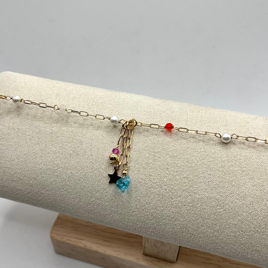 BR PERLINE E STELLA PEND CON PERLINE