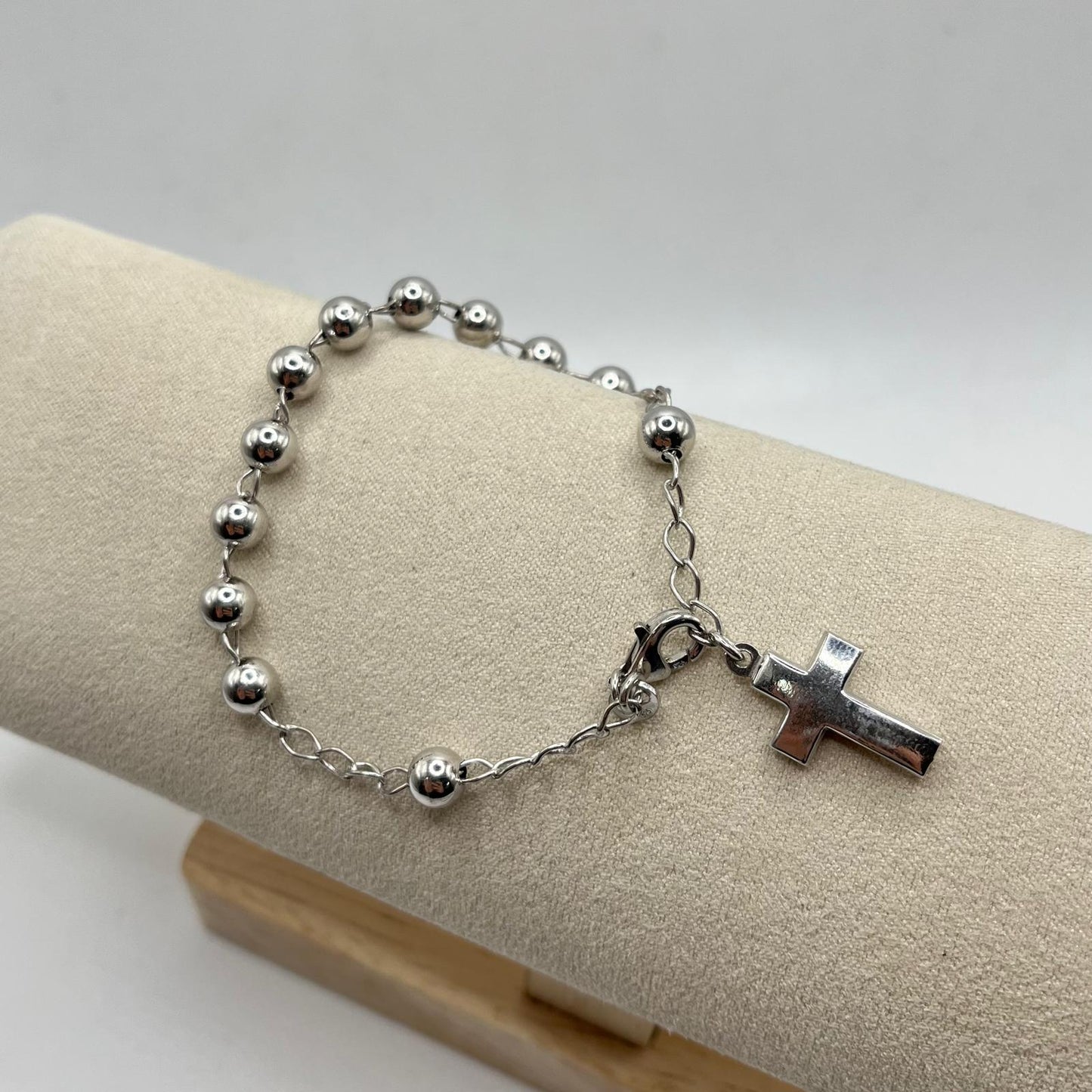 BR ROSARIO PALLINE LISCE 6MM