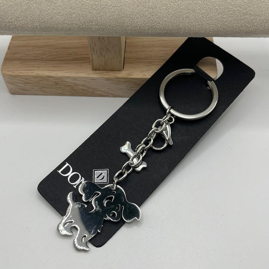 ACCIAIO PORTACHIAVI CANE