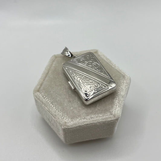 PORTAFOTO RETTANGOLO DECORAZIONE FIORI