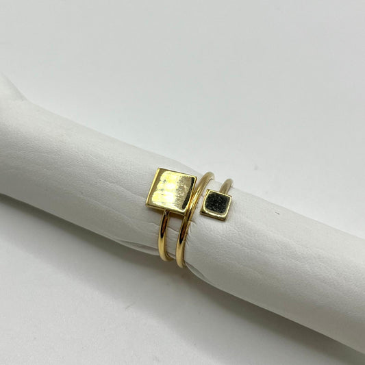 ANELLO SPIRALE QUADRATI MIS 12