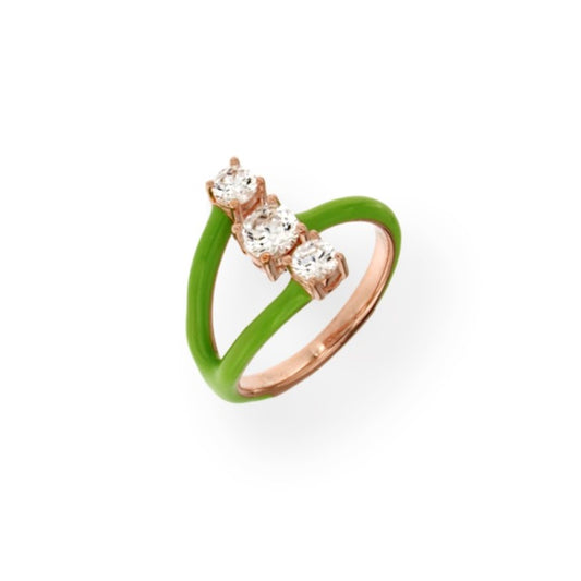 AN SMALTO TRE ZIRCONI MIS 12