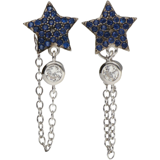 OR STELLA CON CATENA E PUNTO LUCE