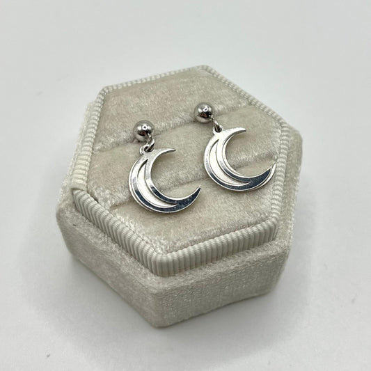 OR DOPPIA LUNA PEND SATINATA E LISCIA