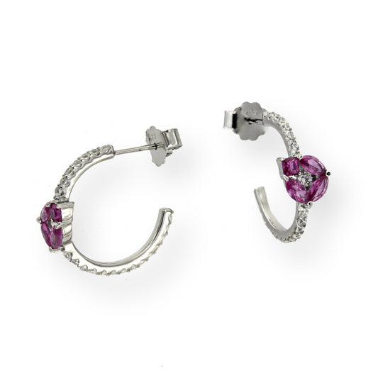 OR ZIRCONI CERCHIO APERTO