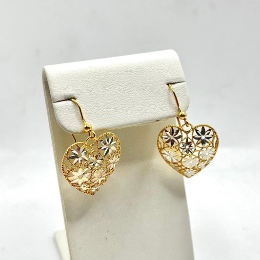 OR UNG CUORE CON FIORI