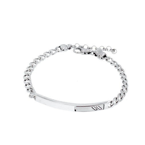 BR UOMO GRUMETTA 4,5MM E TARGA 4,5X0,5 CM CON ELE