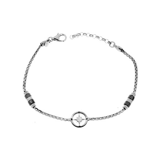 BR UOMO CATENA ROSA DEI VENTI 2 ELE