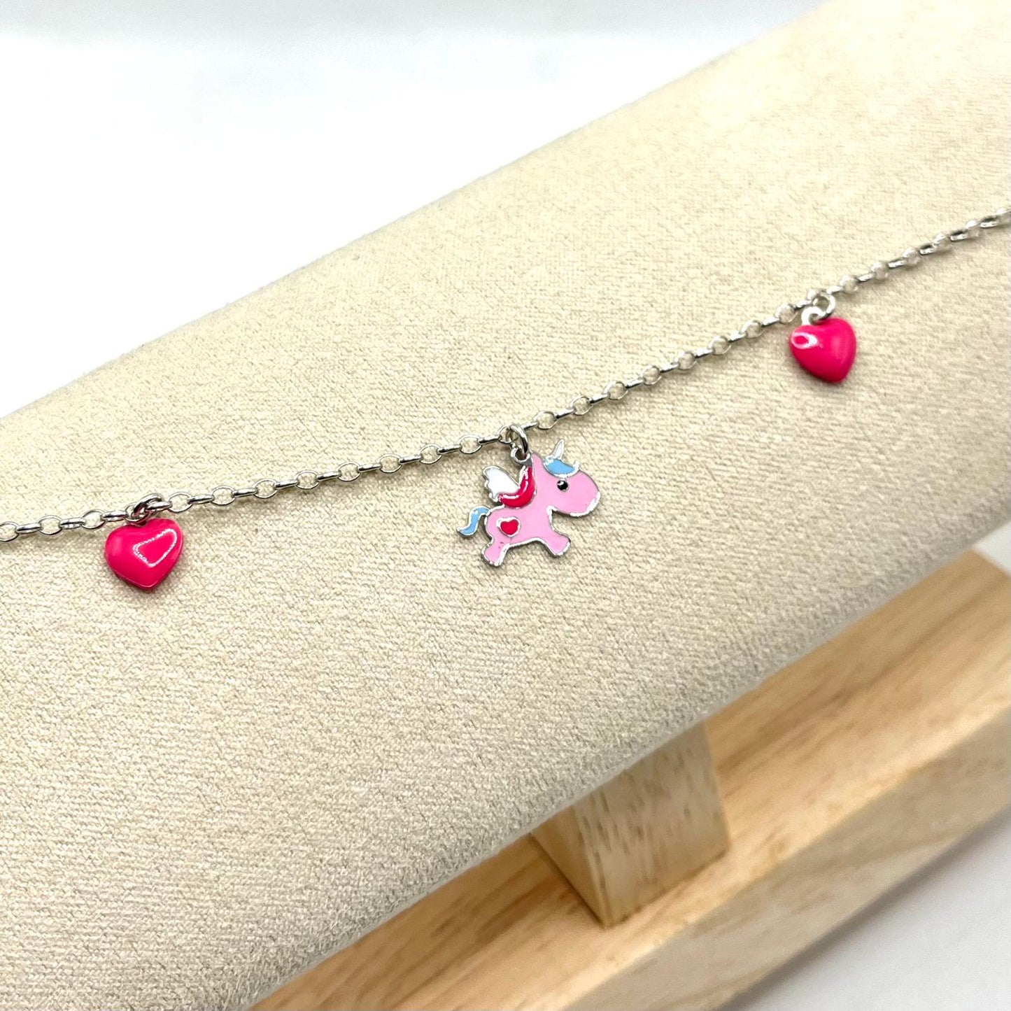 BR UNICORNO E DUE CUORI