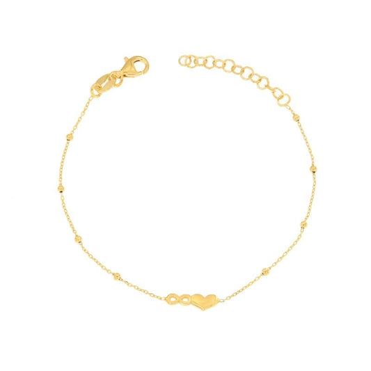 BR PALLINE CUORE + INFINITO