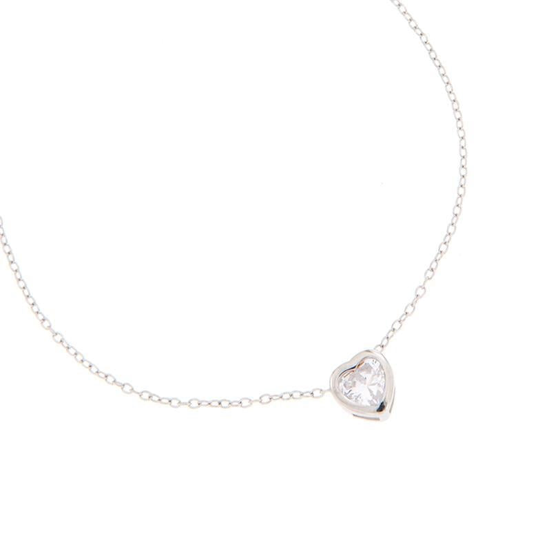 CL CUORE CON PIETRA BIANCA