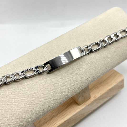 BR ACCIAIO GRUM 9 MM TARGHETTA 4,5X1CM