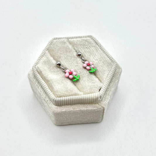 OR LOBO FIORE SMALTO PENDENTE