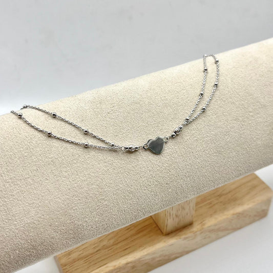 BR PALLINE E CUORE LISCIO