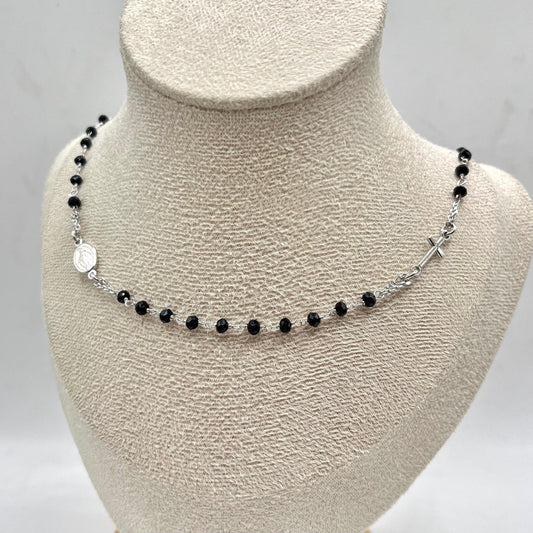 RS PALLINE 3,5 MM CROCE E MADONNA