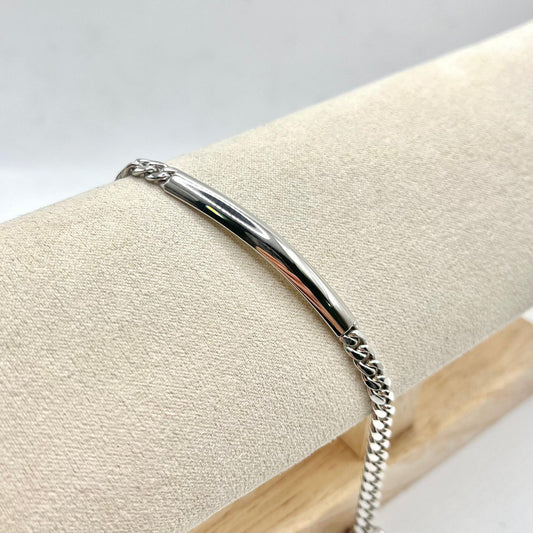 BR UOMO 5MM CON TARGHETTA 4X0,5CM