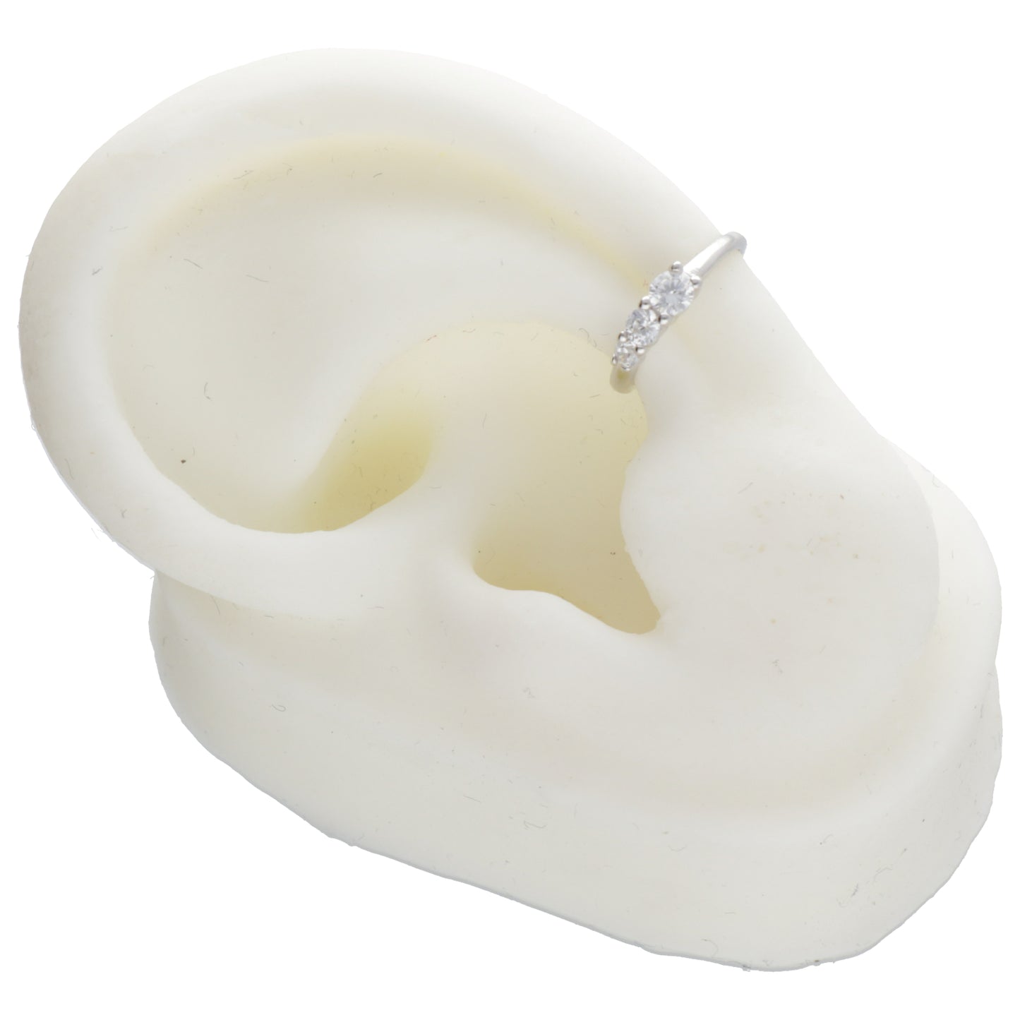 EARCUFF 3 ZIRCONI SCALARE