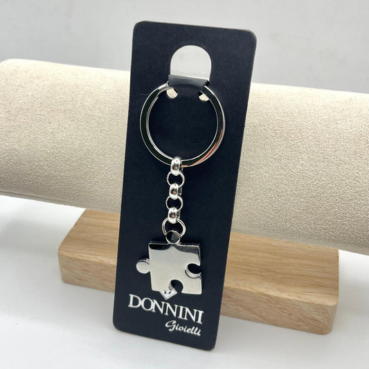 PORTACHIAVI ACCIAIO PUZZLE