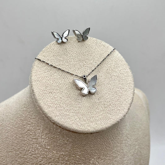 SET OR + CL FARFALLA MADREPERLA