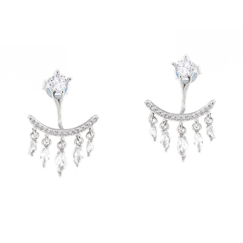 OR ZIRC CON BARRETTA E PENDENTI