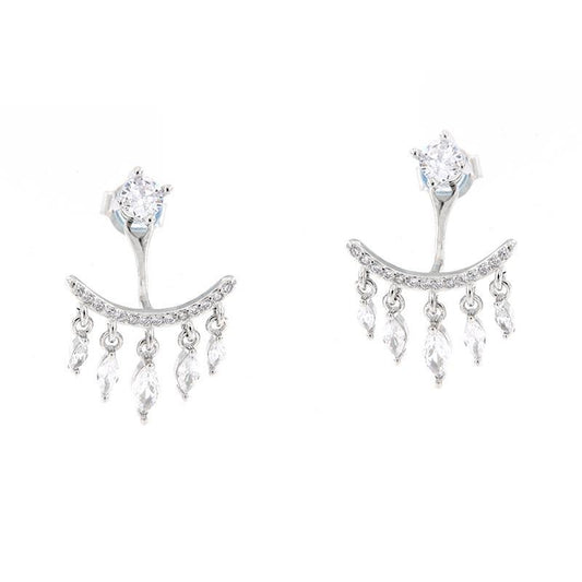 OR ZIRC CON BARRETTA E PENDENTI