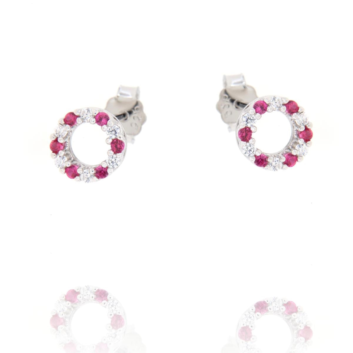 OR CERCHIO 8MM ZIRC BIANCHI E COLORATI