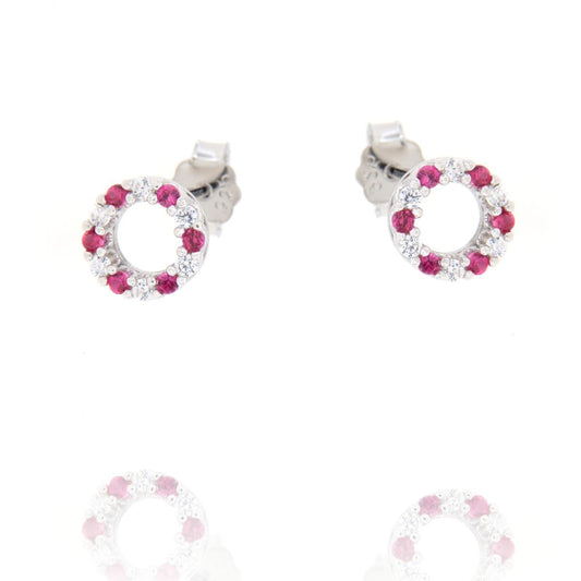 OR CERCHIO 8MM ZIRC BIANCHI E COLORATI