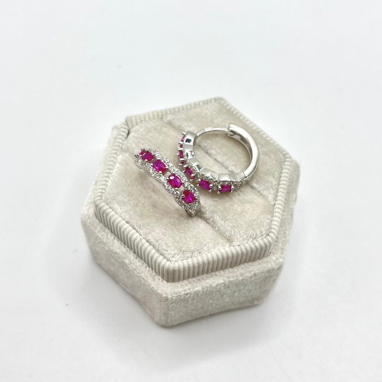 OR CERCHIO 5 PIETRE CON ZIRC