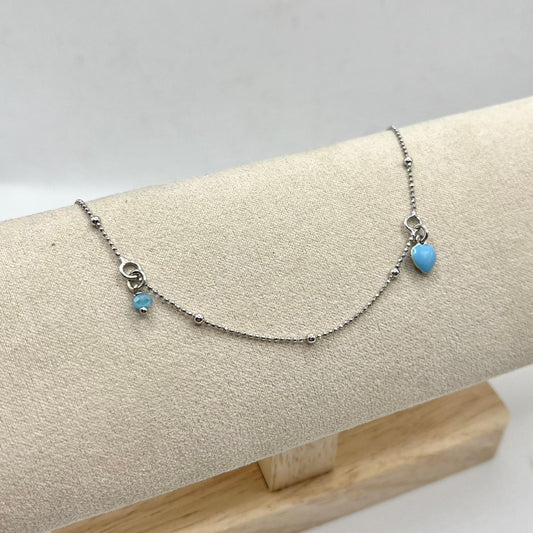 CV CON CUORE SMALTO + PALLINA