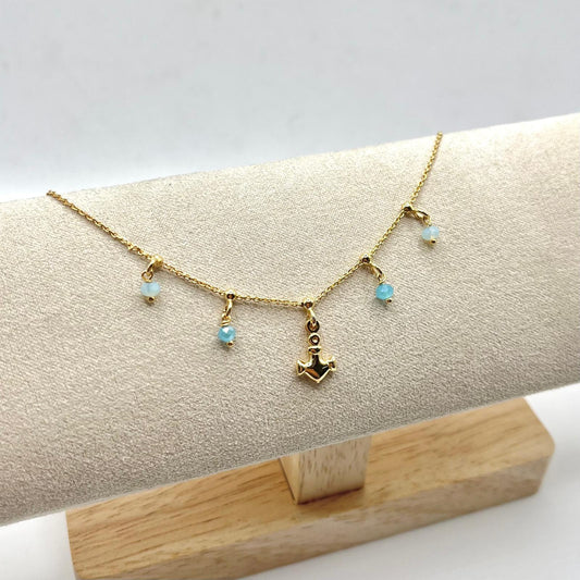 CAVIGLIERA PERLINE + ANCORA