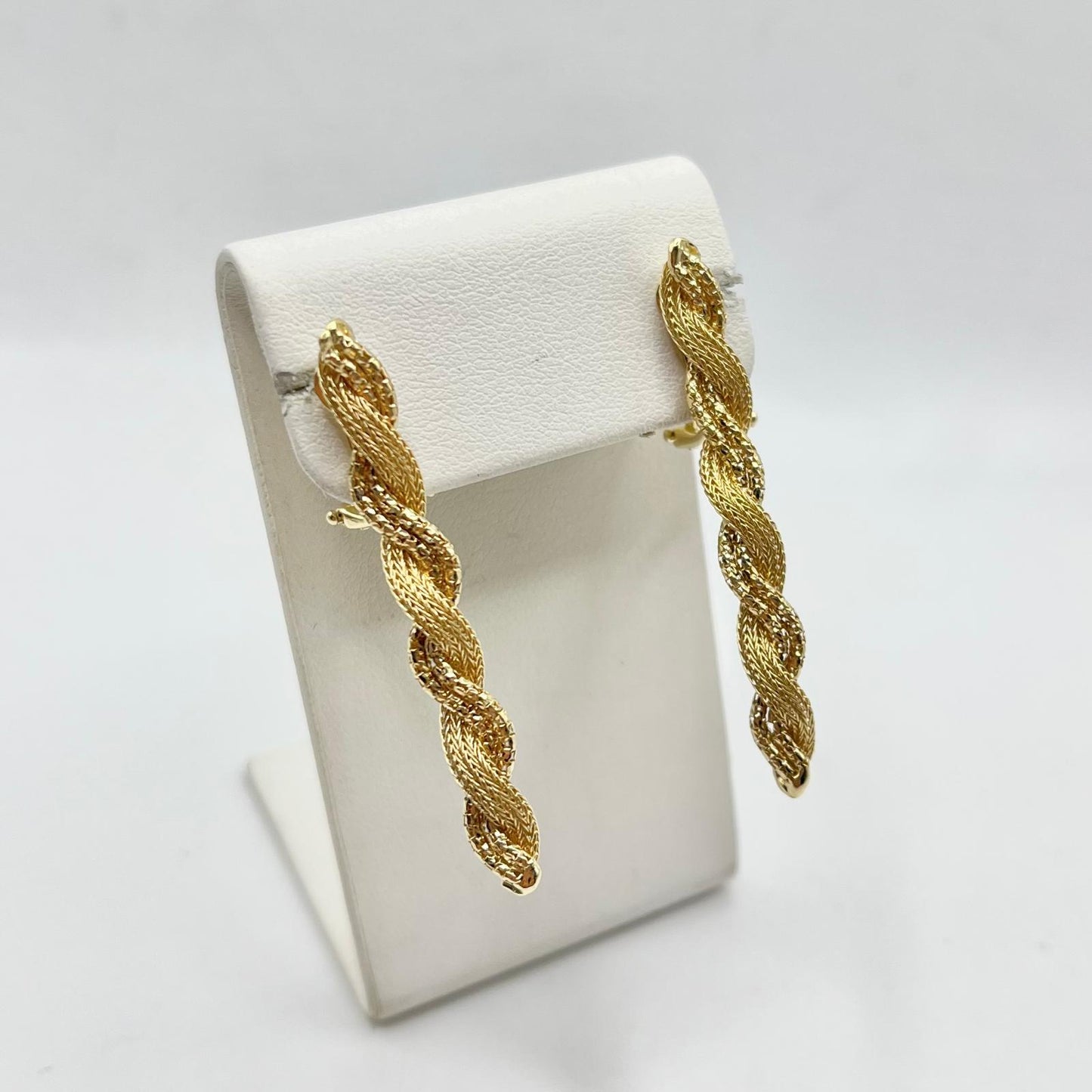 OR CLIP CON PERNO TRECCIA CALZA E CORDA
