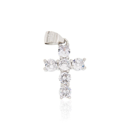 CN CROCE ZIRC BIANCHI 1,2X1,5CM