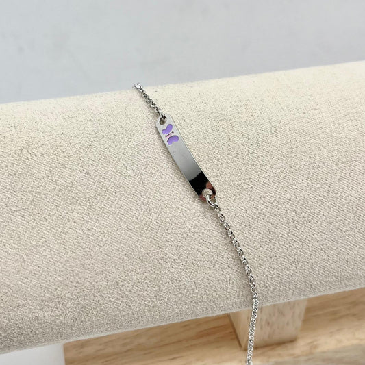 BR TARGHETTA E FARFALLA