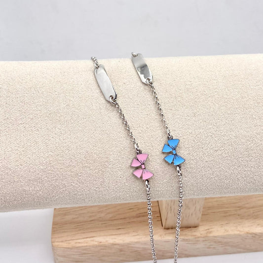 BR TARGHETTA E FIOCCHETTO